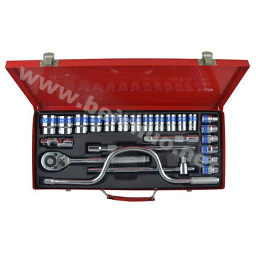 24PCS 1/2" Dr. Socket Set of Hand Tools